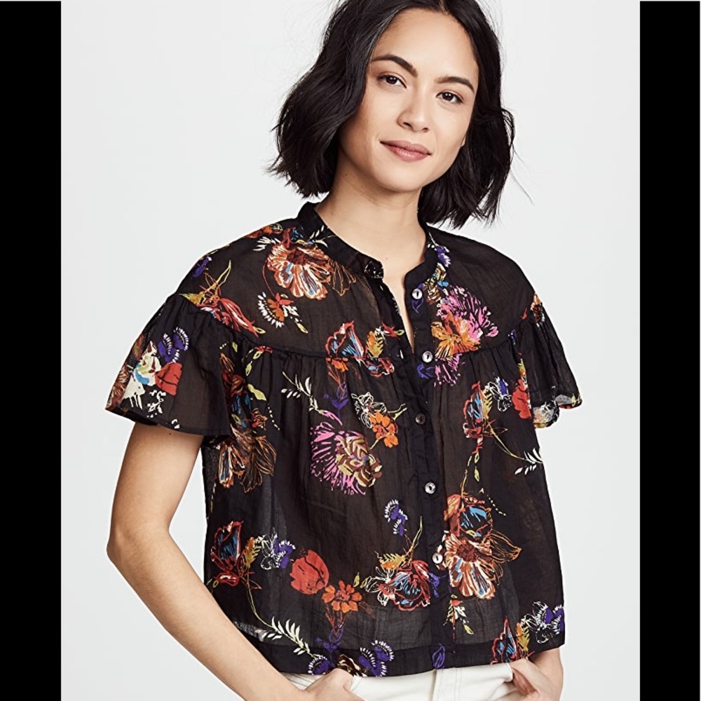 Free People Sweet Escape Blouse - Size S